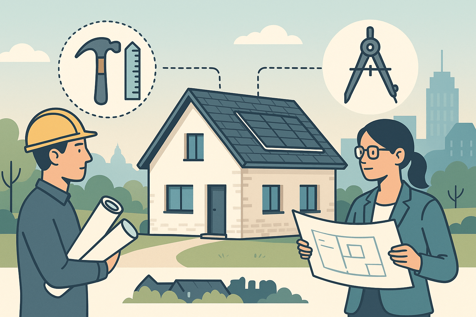 Maître d’œuvre ou architecte à Rennes : quelle différence ?