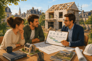 délai de construction d'une maison à Rennes